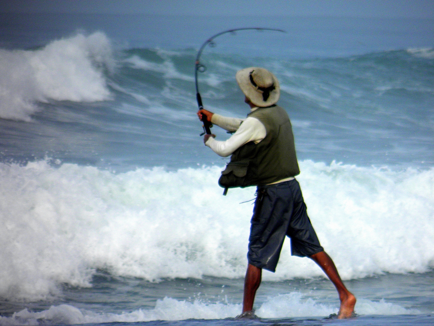 fishing surf sea deep tours carate inshore line gulf hand dulce ocean lagoon handline tour local fish